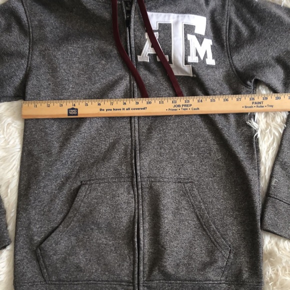 Texas A&M Champion Zip Up Hoodie Size Small Unisex - Picture 3 of 6